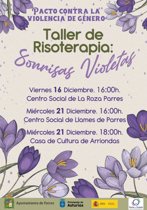 Taller de risoterapia - Concejo de Parres