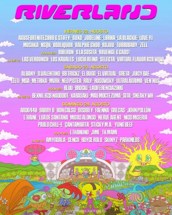 Riverland 2025 desvela su cartel más ambicioso con tres días de música, naturaleza y talento joven en Arriondas - Concejo de Parres