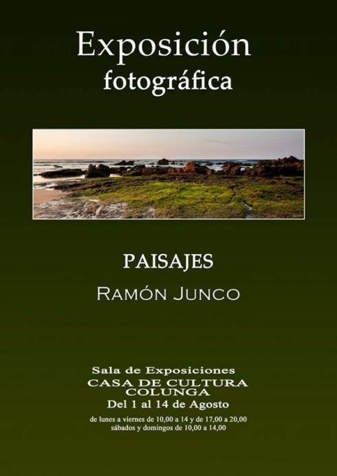 Exposición fotográfica de Ramón Junco - Concejo de Colunga