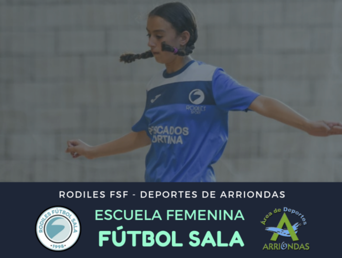Nueva escuela femenina de fútbol sala - Rodiles FSF - Concejo de Parres