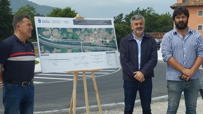 Llanes inaugura las rotondas de Celoriu en la AS-379 y solicita nuevas mejoras al Principado - Concejo de Llanes