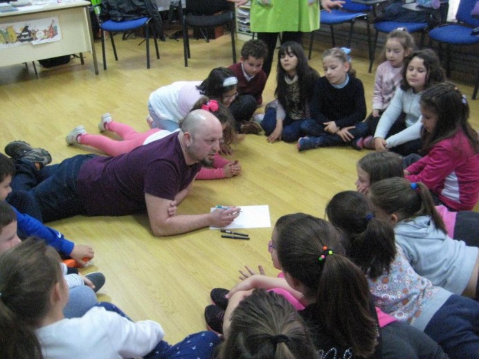 Alcuentru col dibuxante Ruma Barbero en Nava - Concejo de Nava