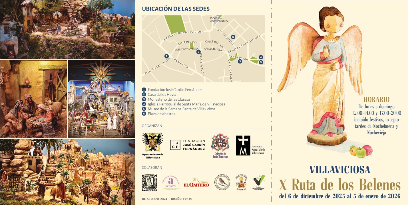 Villaviciosa celebra el inicio de su emblemática Ruta de los Belenes en su décima edición - Concejo de Villaviciosa
