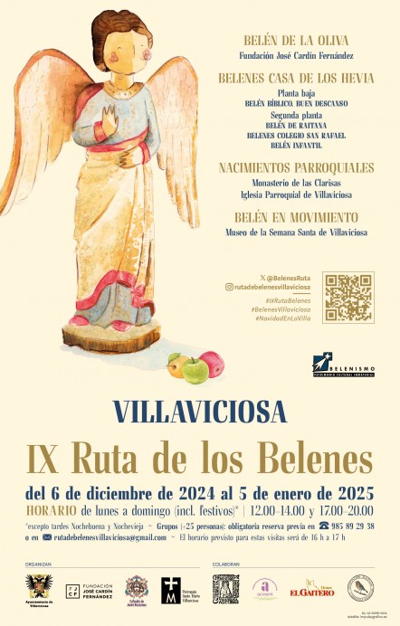 Villaviciosa celebra la IX Ruta de los Belenes - Concejo de Villaviciosa