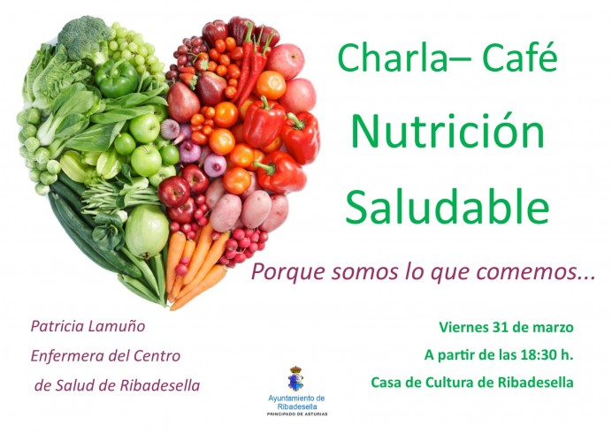 Charla- Café Nutrición Saludable Nutrición Saludable. - Concejo de Ribadesella