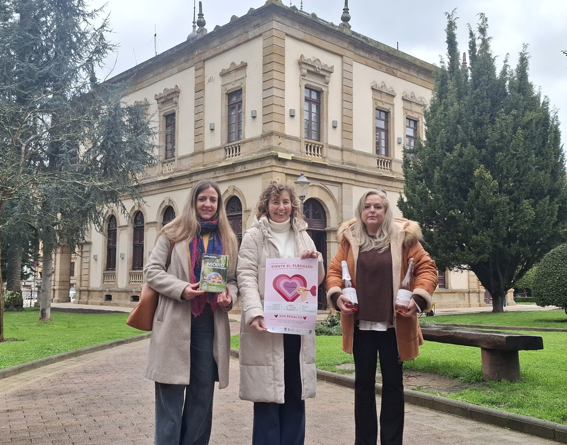San Valentín con premios y flechazos impulsa el comercio local de Villaviciosa con más de 200 regalos - Concejo de Villaviciosa