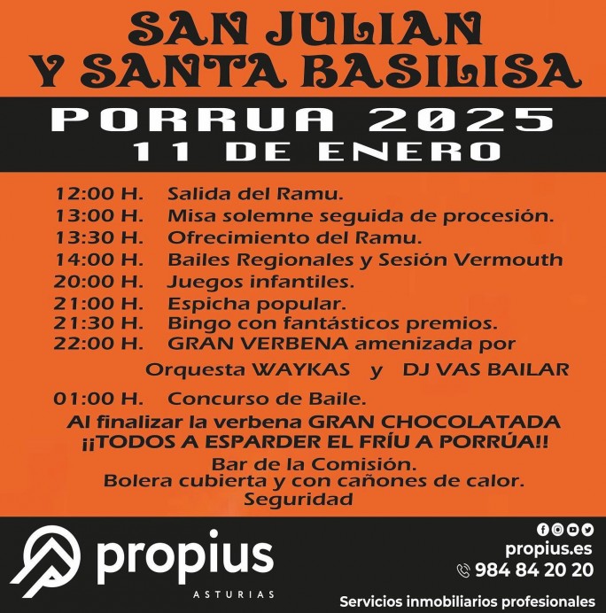Porrúa se prepara para celebrar San Julián y Santa Basilisa - Concejo de Llanes