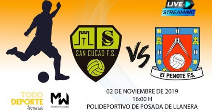 San Cucao FS - Penote FS - Retransmisión en directo - Concejo de Colunga