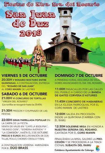 Fietas de Ntra. Sra. del Rosario en San Juan de Duz - Concejo de Colunga