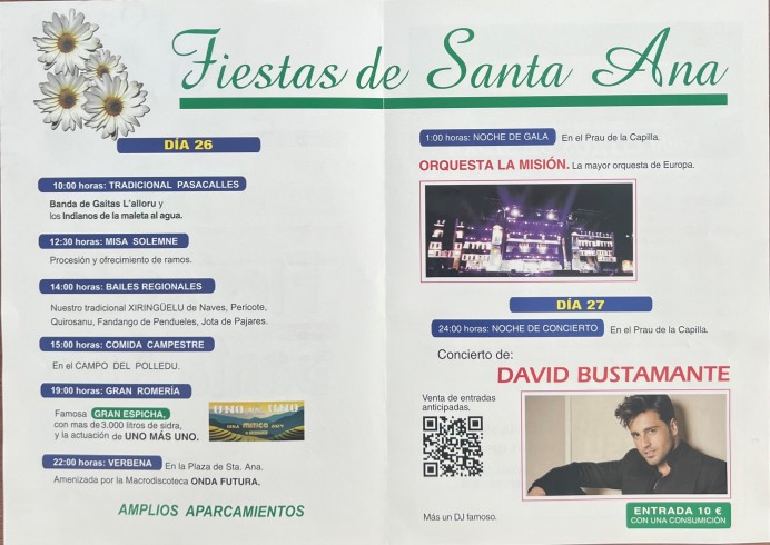 Fiesta de Santa Ana en Naves - Concejo de Llanes