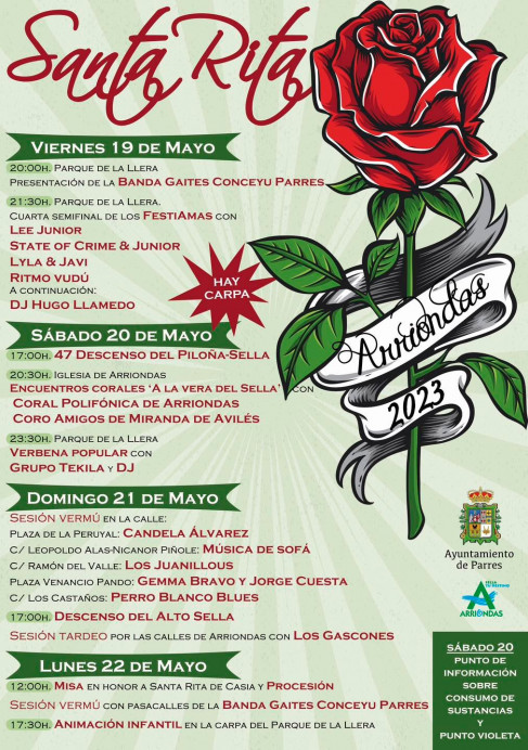 Santa Rita 2023 - Concejo de Parres