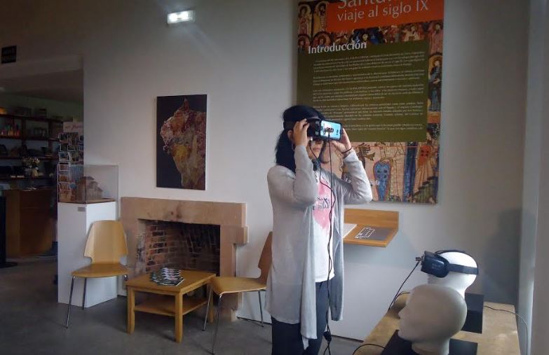 Santullano, un viaje al siglo IX a través de la realidad virtual, en el Centro del Prerrománico Asturiano - Sociedad y Cultura