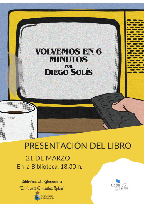 Presentación del libro Volvemos en 6 minutos - Concejo de Ribadesella