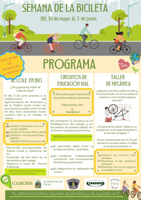 Semana de la bicleta en Parres - Concejo de Parres