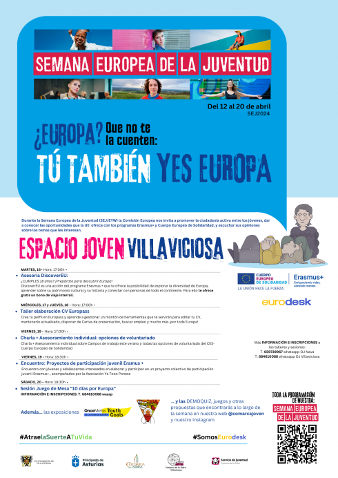 Semana Europea de la juventud en Villaviciosa - Concejo de Villaviciosa