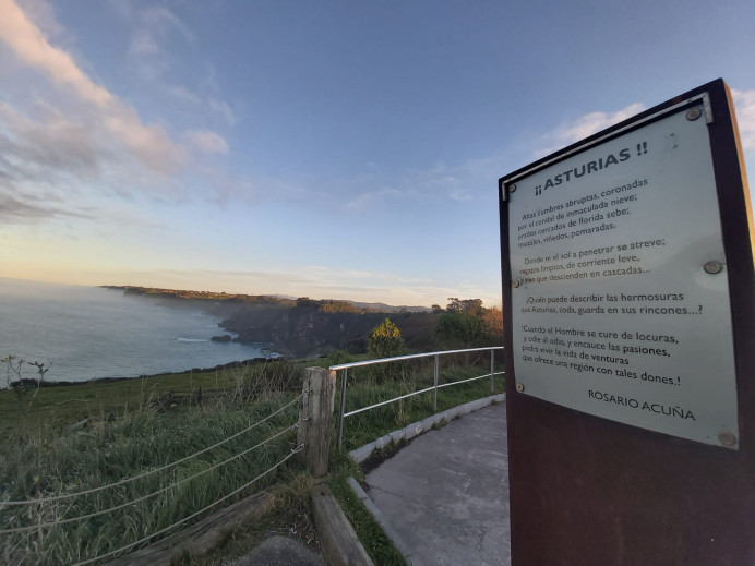 Senda de la playa de la Ñora - Rutas y sendas en el Principado de Asturias
