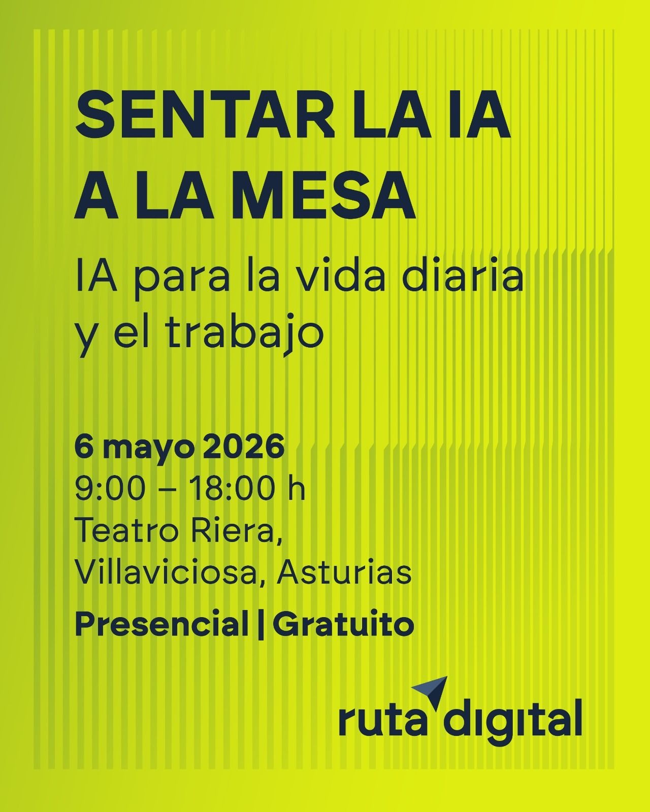 Villaviciosa acerca la inteligencia artificial al día a día con la jornada "Sentar la IA a la mesa" - Concejo de Villaviciosa