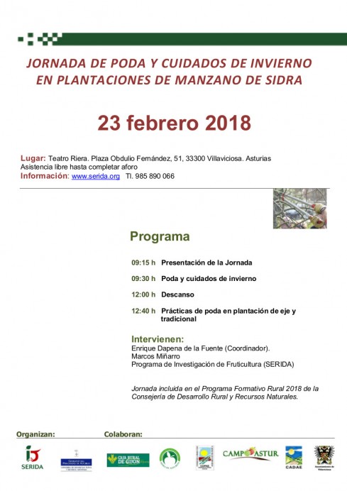 Jornada SERIDA - Concejo de Villaviciosa