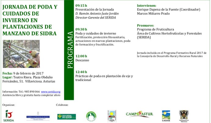 Jornada de poda - Concejo de Villaviciosa