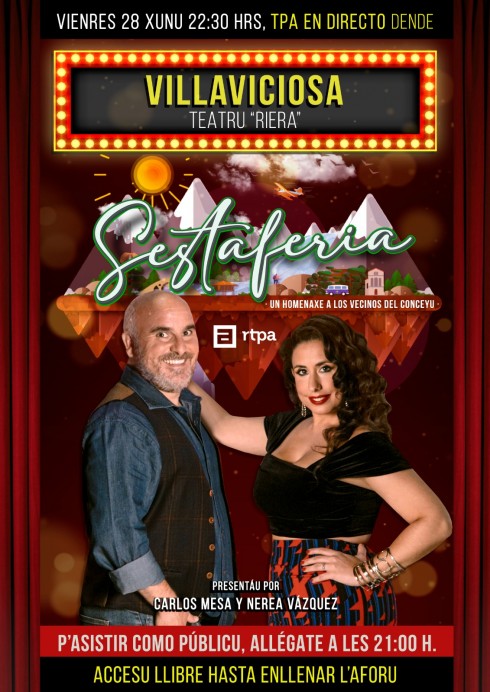 Sestaferia, teatro Riera en Villaviciosa - Concejo de Villaviciosa