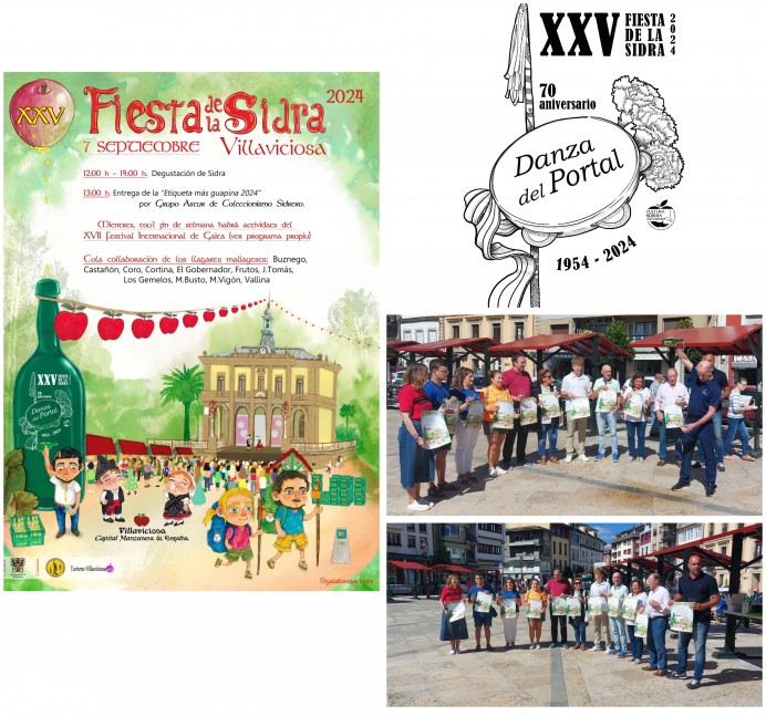 Villaviciosa celebrará la Fiesta de la Sidra el próximo 7 de septiembre con un carácter solidario  - Concejo de Villaviciosa