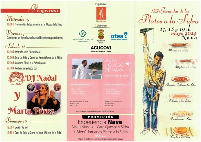 XXXV Jornadas de Platos a la Sidra - Concejo de Nava