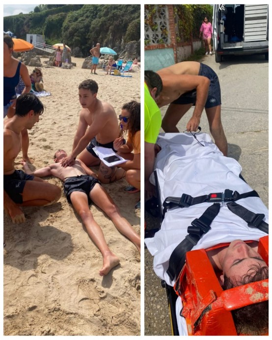 Llanes realiza simulacros de rescate acuático en playas con Certificación ‘Q de Calidad 2024’ - Concejo de Llanes