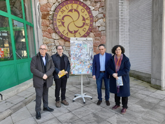 Cultura promociona el vocabulario sidrero con la campaña La sidra, como siempre se dixo, que repartirá 60.000 folletos y 2.000 carteles - Comarca de la Sidra