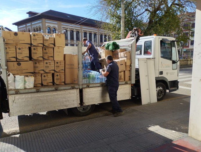 Villaviciosa reúne más de 13,000 kilos de ayuda para las zonas afectadas por la DANA - Concejo de Villaviciosa