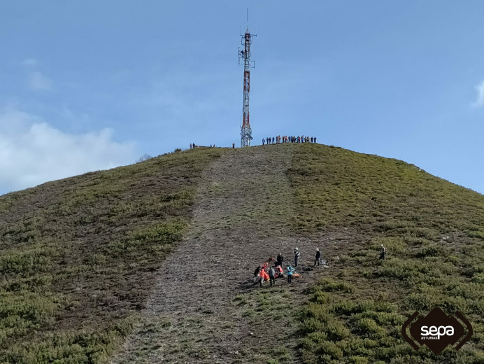 Rescate de montaña en Somiedo - Sucesos