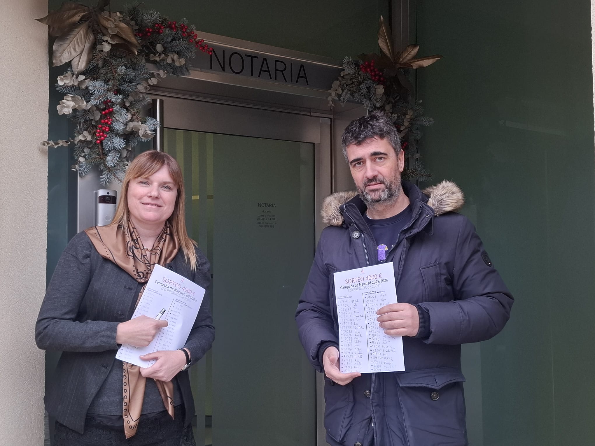 Acosevi busca a cuatro ganadores de su sorteo de Navidad y recuerda que este viernes finaliza el plazo para presentar las papeletas titulares - Concejo de Villaviciosa