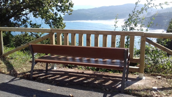 Nuevo mirador en San Pedro (Lastres) - Concejo de Colunga