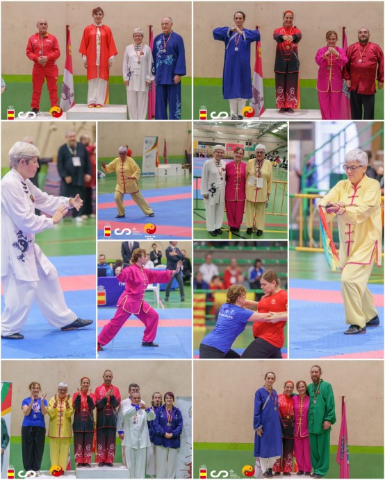 Taiji Quan Asturias se lleva seis medallas en el campeonato de España de Kung Fu 2024 - Deportes