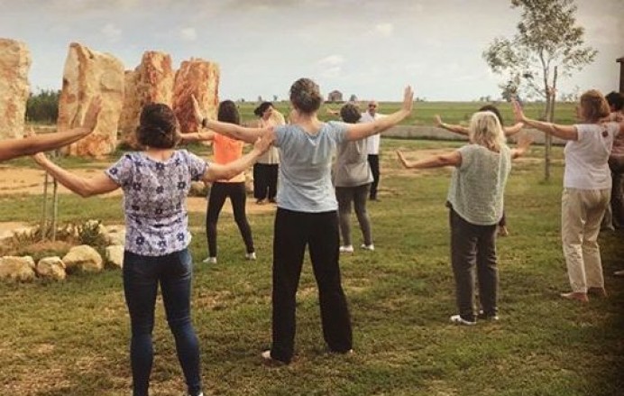 Inicio Curso de Taijiwuxigong en el casino de Llanes - Concejo de Llanes