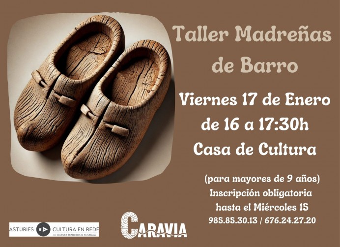 Taller Madreñas de Barro en Caravia - Concejo de Caravia