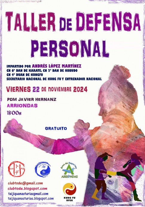 Taller de defensa personal en Parres en el marco del Día Contra la Violencia de Género - Concejo de Parres