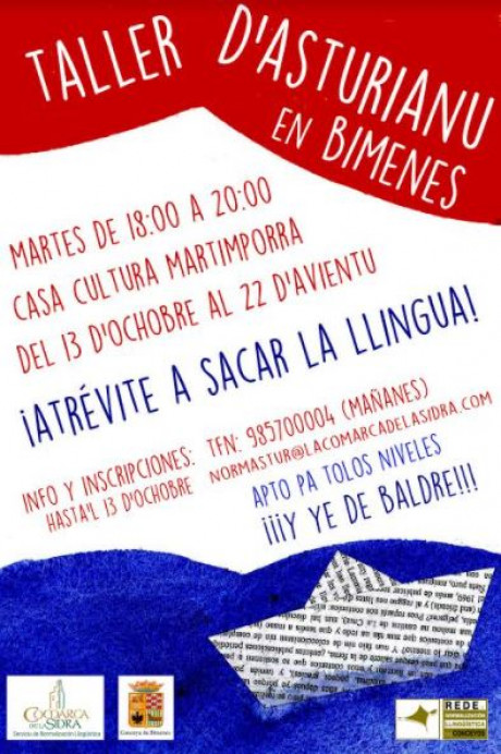 Taller d asturianu en Bimenes - Noticies N´Asturianu