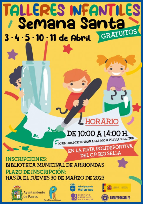 Talleres infantiles Semana Santa - Concejo de Parres