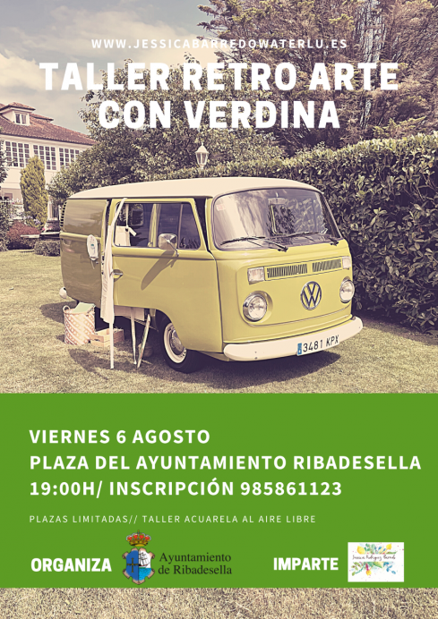 Taller retro arte con verdina - Concejo de Ribadesella