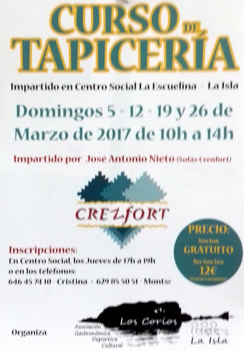Curso de Tapicería - Concejo de Colunga