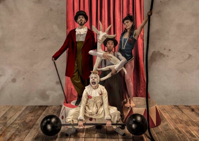 La Maquiné preestrena Acróbata y Arlequín en el Teatro de la Laboral - Sociedad y Cultura