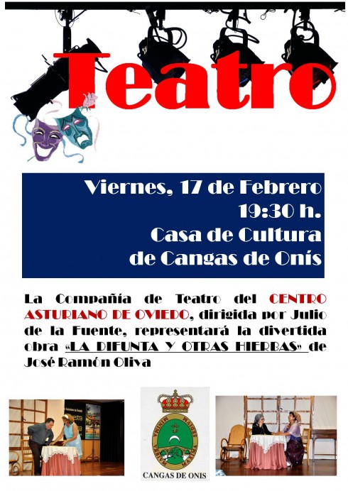 Teatro: La difunta y otras hierbas  - Concejo de Cangas de Onís