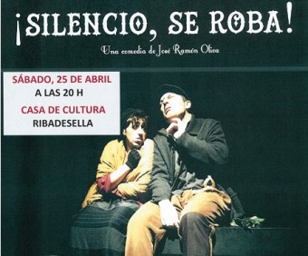 Silencio, se Roba de la compañía Teatro Kumen. - Concejo de Ribadesella