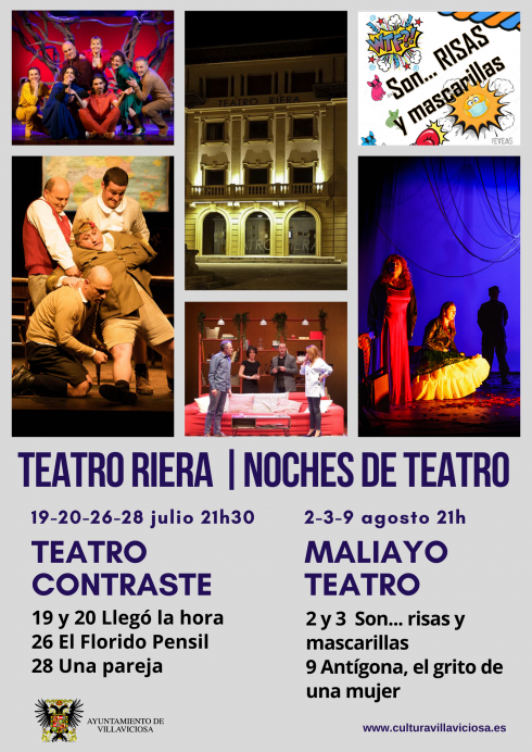 Teatro Contraste abre el martes 19 las Noches de Teatro en el Riera - Concejo de Villaviciosa