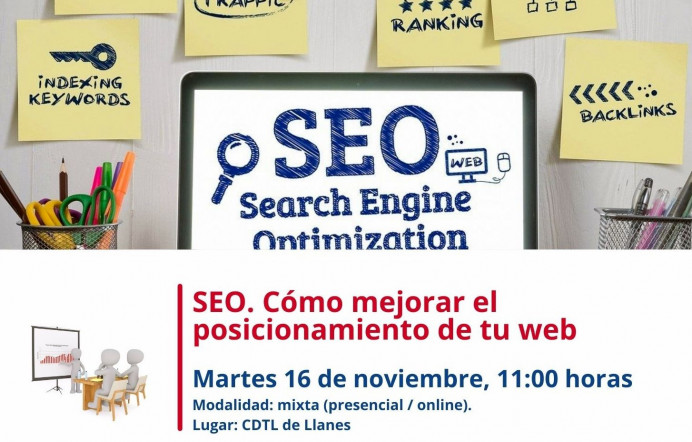 Telecentro de Llanes, jornada posicionamiento web - Concejo de Llanes