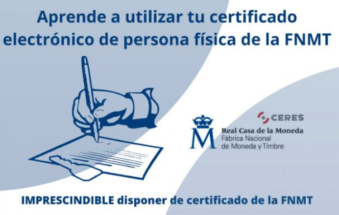 Taller Certificado Digital de Persona Física: cómo usar el certificado digital de persona física de la FNMT - Concejo de Villaviciosa