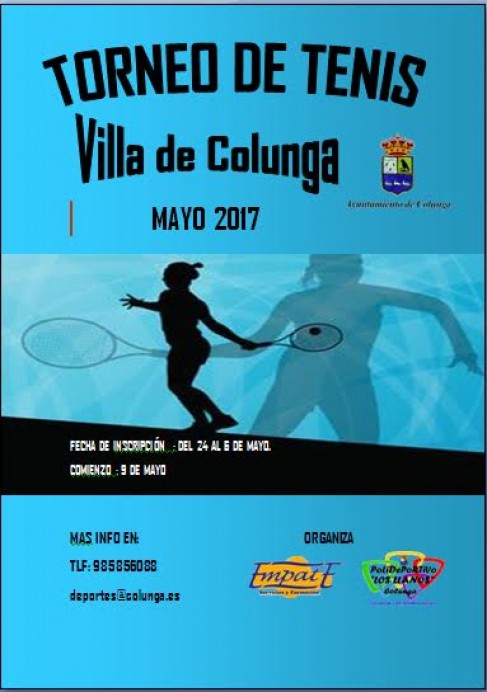 Torneo de Tenis Villa de Colunga 2017 - Concejo de Colunga