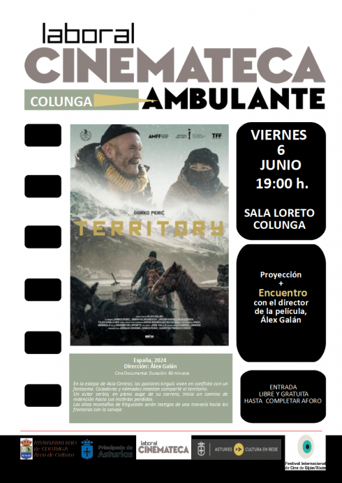 El director Álex Galán presenta su película “Territory” este viernes en Colunga - Concejo de Colunga