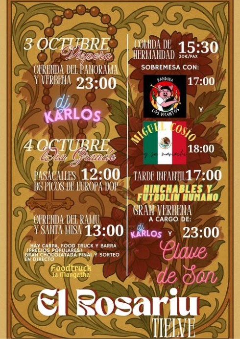 Tielve celebra El Rosario 2025 con tradición y música en el corazón de los Picos de Europa - Concejo de Cabrales