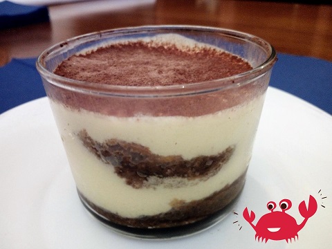Tiramisú en vasitos - Les recetines